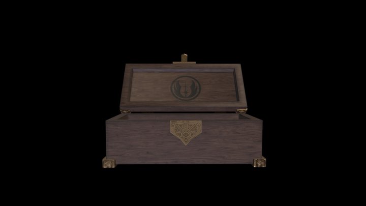 Jedi lightsaber Box 3D Model