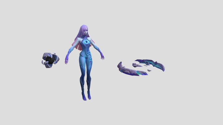 mobile-legends-game-character-novaria-model 3D Model
