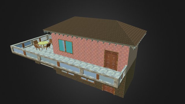 Kućica 3D Model