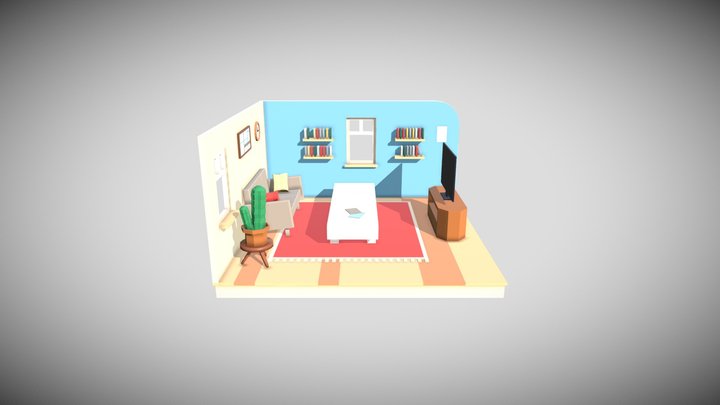Room For Test 3D Model