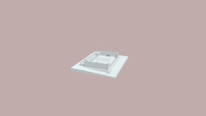 QUADRA TESTE 3D Model