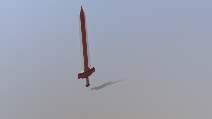 Simple Sword 3D Model