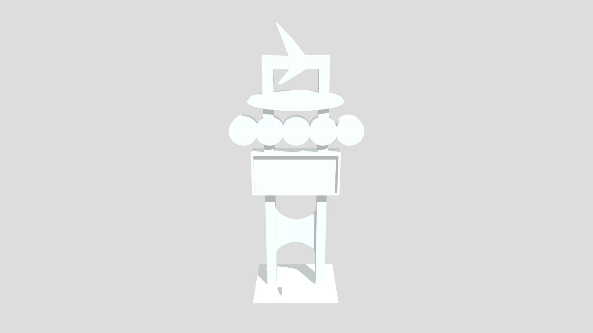 National Civil Rights Museum Sign - 3D model by Tamashin [9958ecd ...