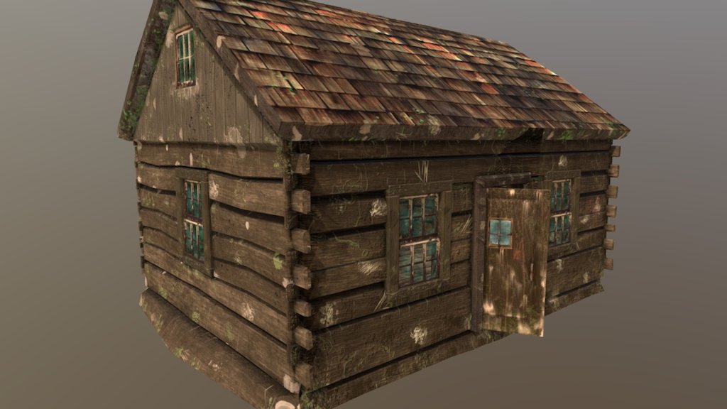 Rustic Post-Apocalyptic Cabin - 3D model by Jalil.Jesus [9959824 ...