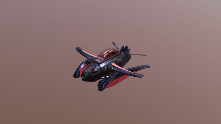 Vaisseau 3D Model