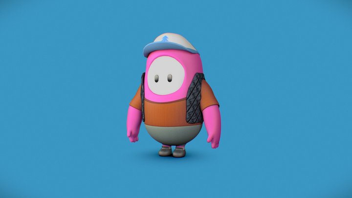 Fall Guys - Dipper Pines 3D Model