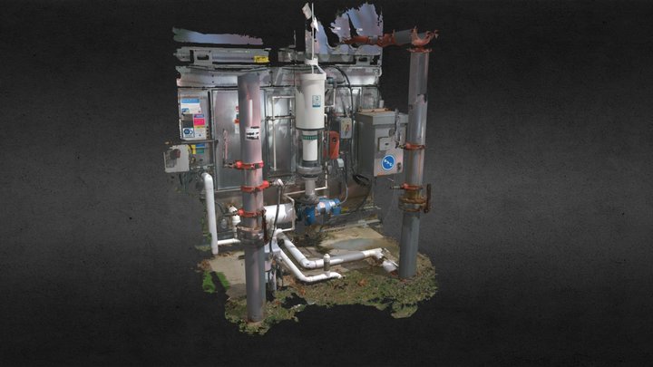 External HVAC 3D Model