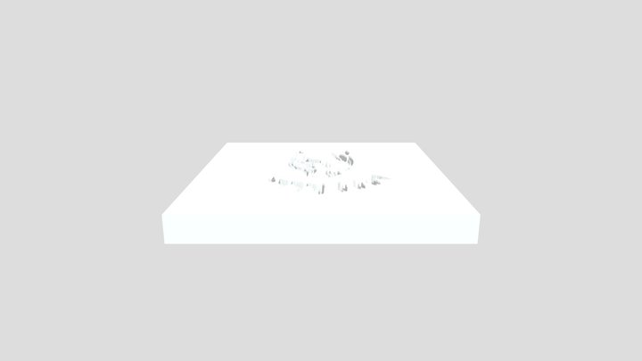 Black Panther Charm 3D Model
