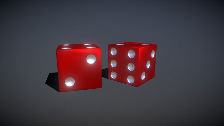 Red Dice – Modello 3D gratuito STL