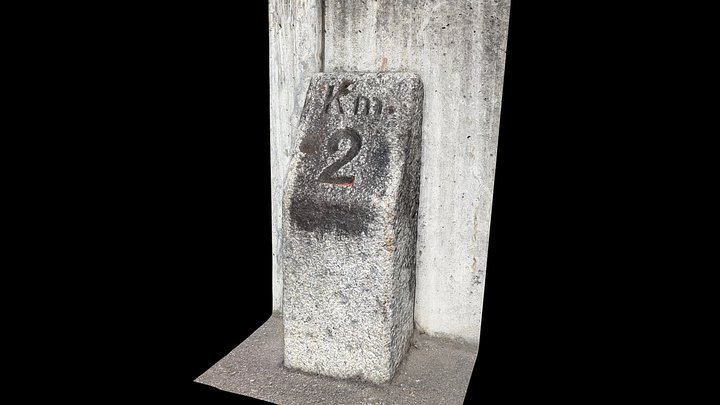 Milestone Klausenpass Km 2 von Altdorf – Modelo 3D gratuito STL