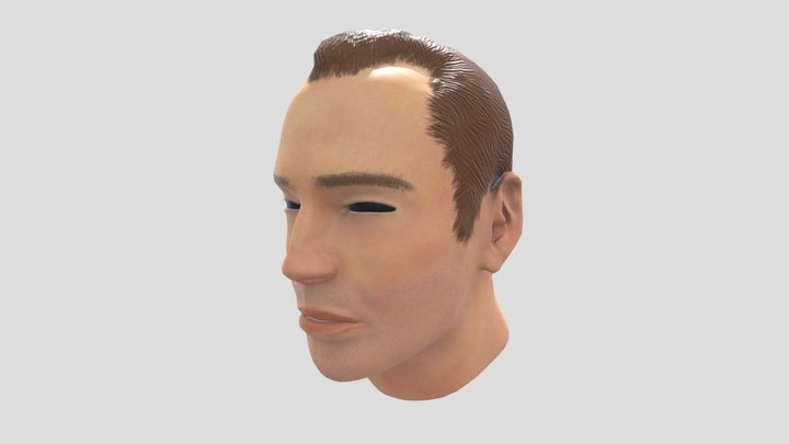 Nick Cage 3D Model