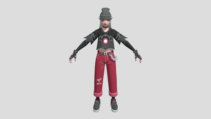 Greta Grim - Fortnite Skin – Modello 3D gratuito STL