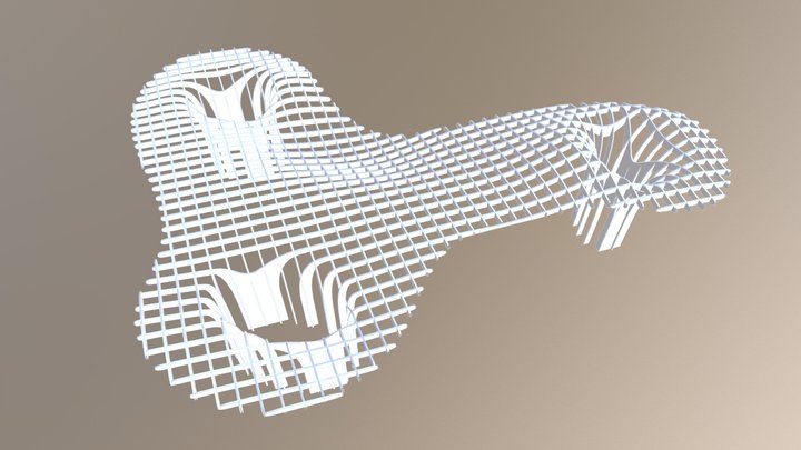Waffle 3D Model