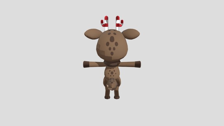 Dandys world Rudie 3D Model
