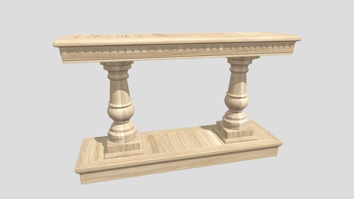 Console table Yaypan 3D Model