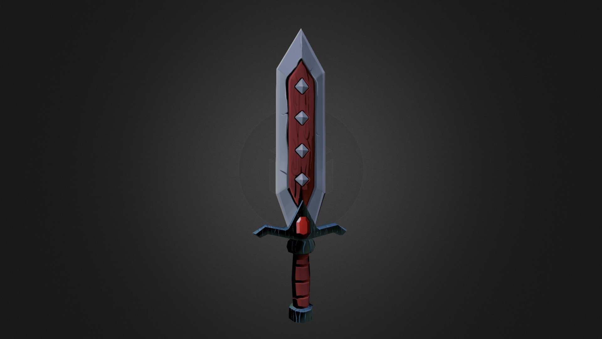 Cute Short Sword Of Death - 3d Model By Erikguarisco [995bf94] - Sketchfab