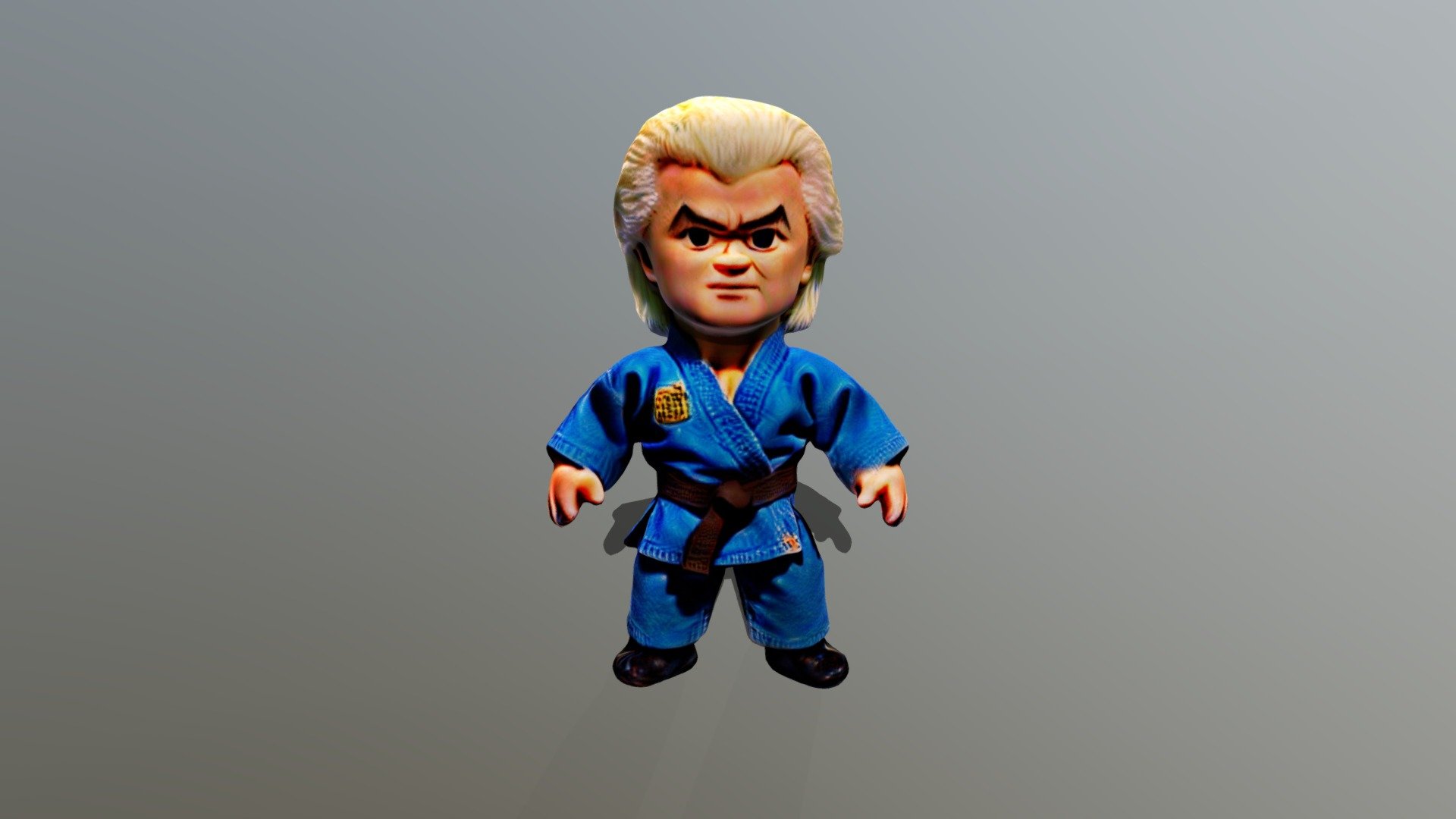 Geert Wilders in Karate suit - Download Free 3D model by Jungle Jim ...