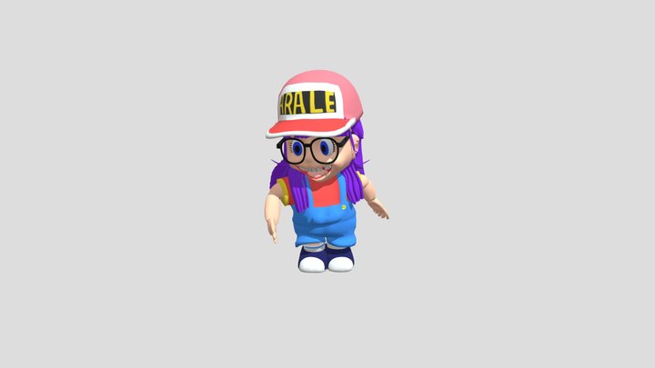 Norimaki Arale則卷阿拉蕾 3D Model
