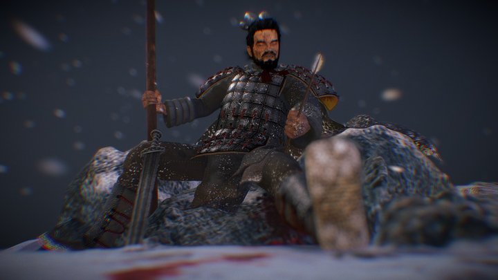 The last warrior of dynasty qin  章邯 3D Model