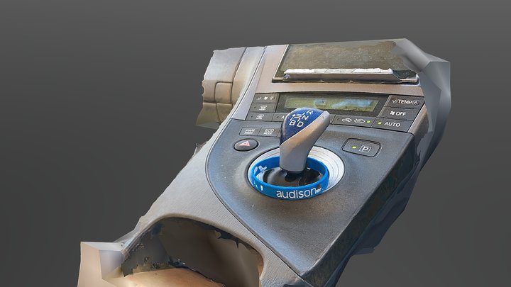 PRIUS Shift Nob 3D Model