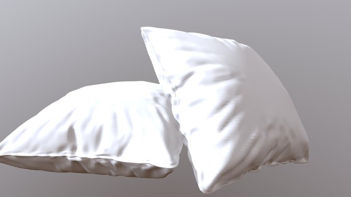 Textured Pillows for archviz 3D Model