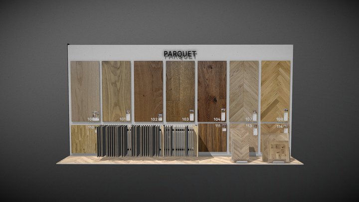 Parquet 2025 B 7ml 3D Model