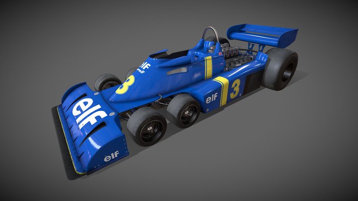 Tyrrell P34 3D Model