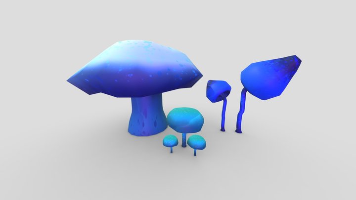 SM_Mushrooms_Ashleigh 3D Model