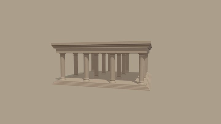 doric pillar 3D Model