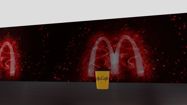 copo de café 3D Model
