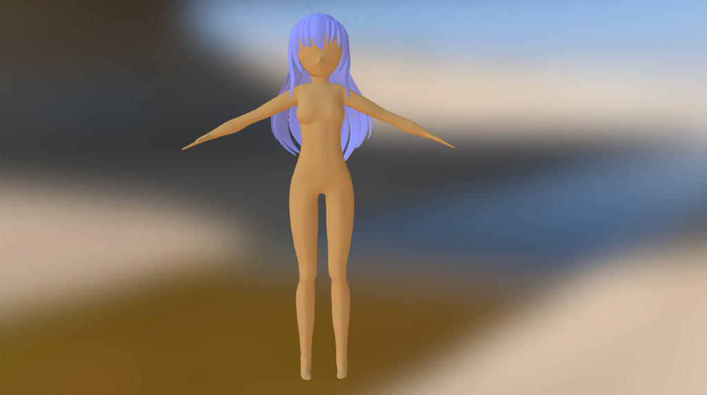 Human Body Female (WIP)