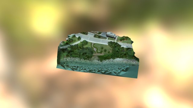 Carthage Kissing Rock 3D Model