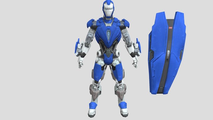 IRON MAN MARK 50 ARMOR - 3D model by cubee2.0 [5a4ee10] - Sketchfab