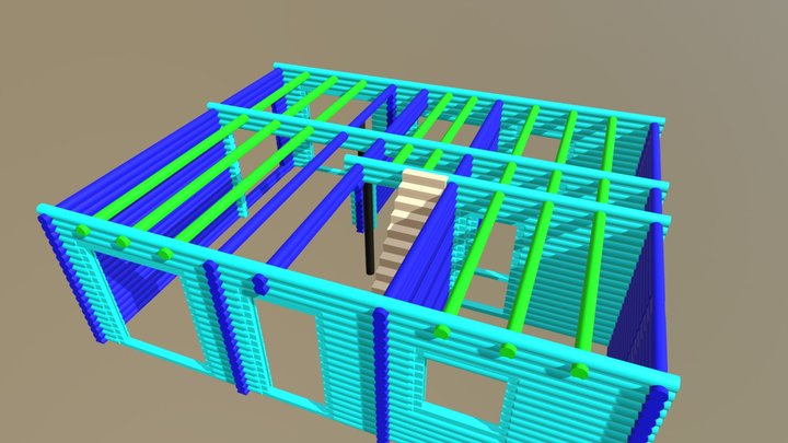 002 Dinkan 190 PALKOSA 3D 3D Model