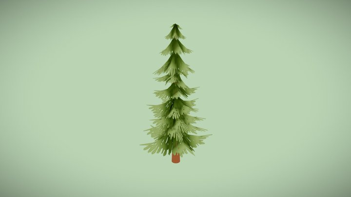 Forsaken - Pine Tree Type A 3D Model