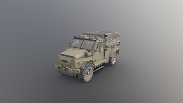Call of Duty: MW2019 - MXT Cargo Truck – Modelo 3D gratuito STL
