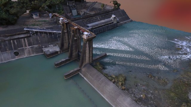 烏山嶺東口河道水利設施 Wu-Shan-Ling Water Facilities 3D Model