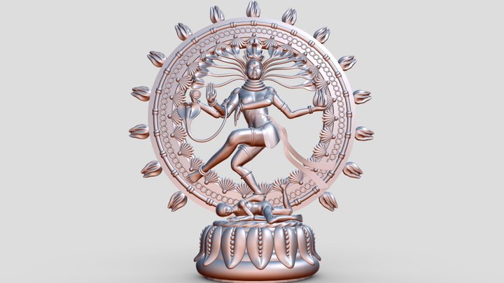 3D SHIVA NATARAJA DANCING LORD MODEL 3D Model