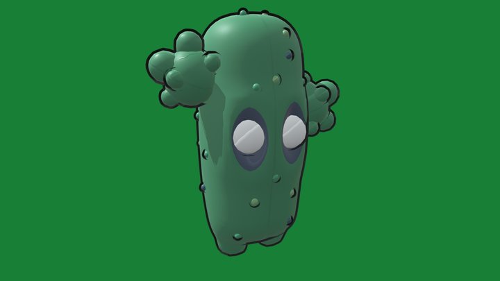 Cactus 3D Model