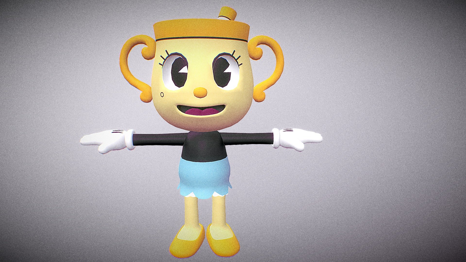 Ms Chalice Cuphead Download Free 3d Model By Famicomlink