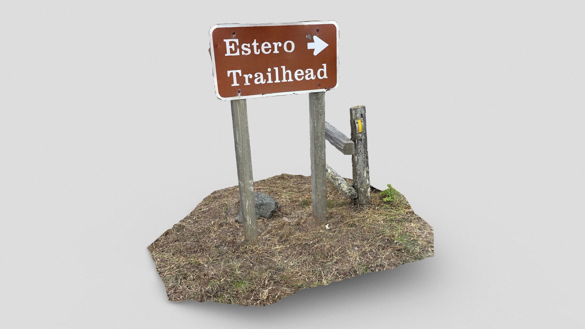 Trail sign (WE in Point Reyes)