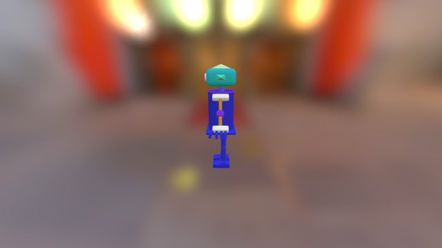 Robot José Luis 3D Model