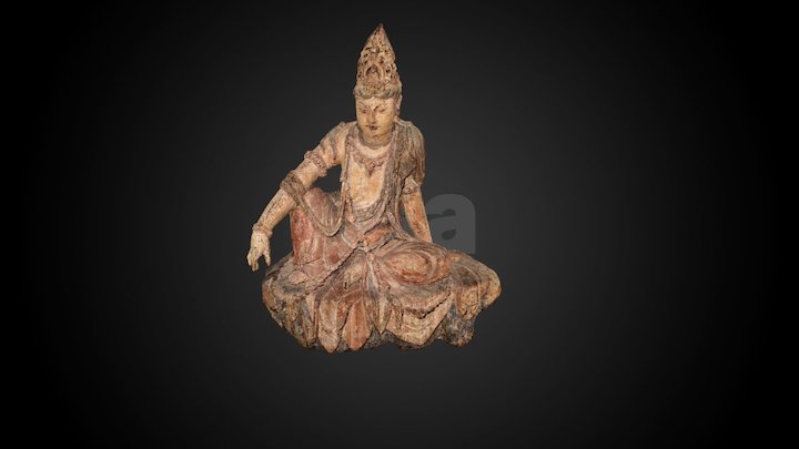 12th C CE Water-Moon Guanyin - point cloud – Modelo 3D gratuito STL