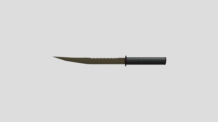 Knife 3D Model