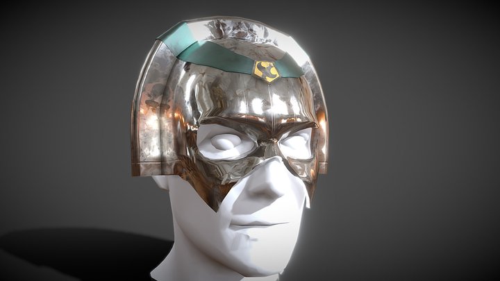 Peacemaker Helmet 3D Model