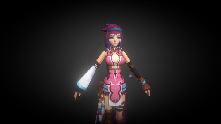 Game character 3D Model