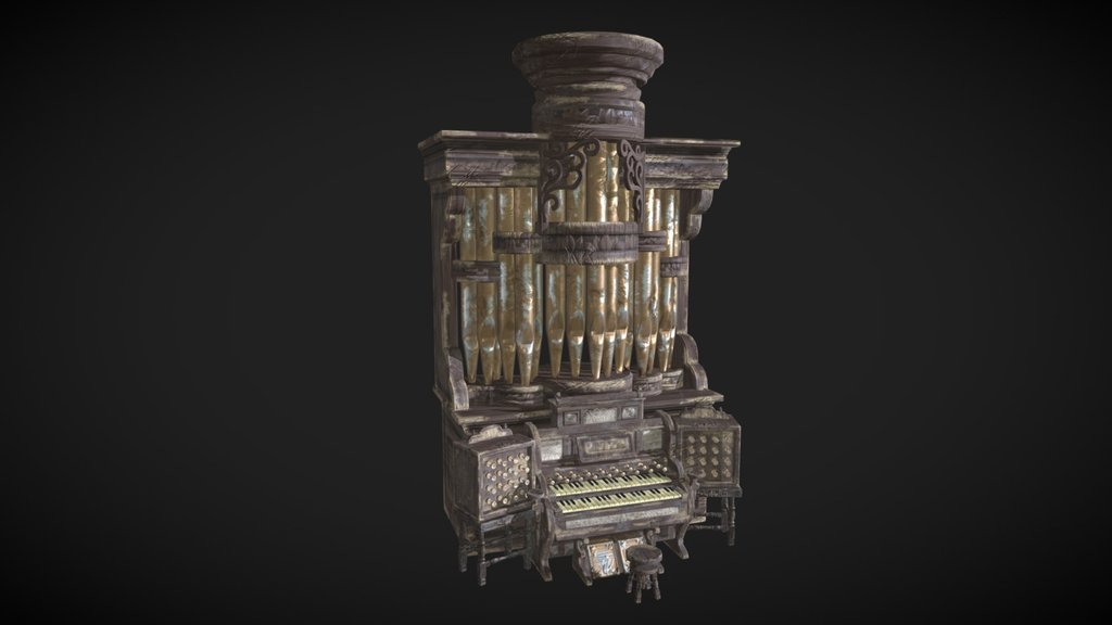 Old Church Organ