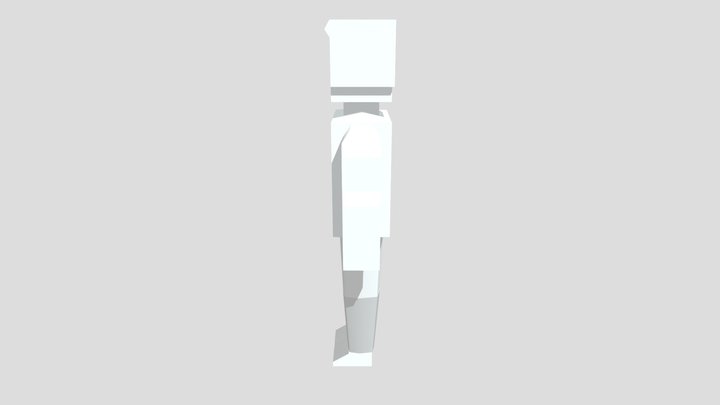 Minecraft Jeff 3D Model