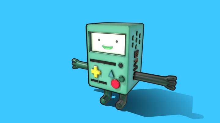 BMO - Adventure time 3D Model
