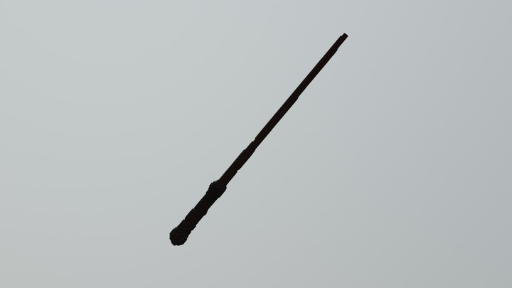 Harry Potter's Phoenix Feather Wand 3D Model